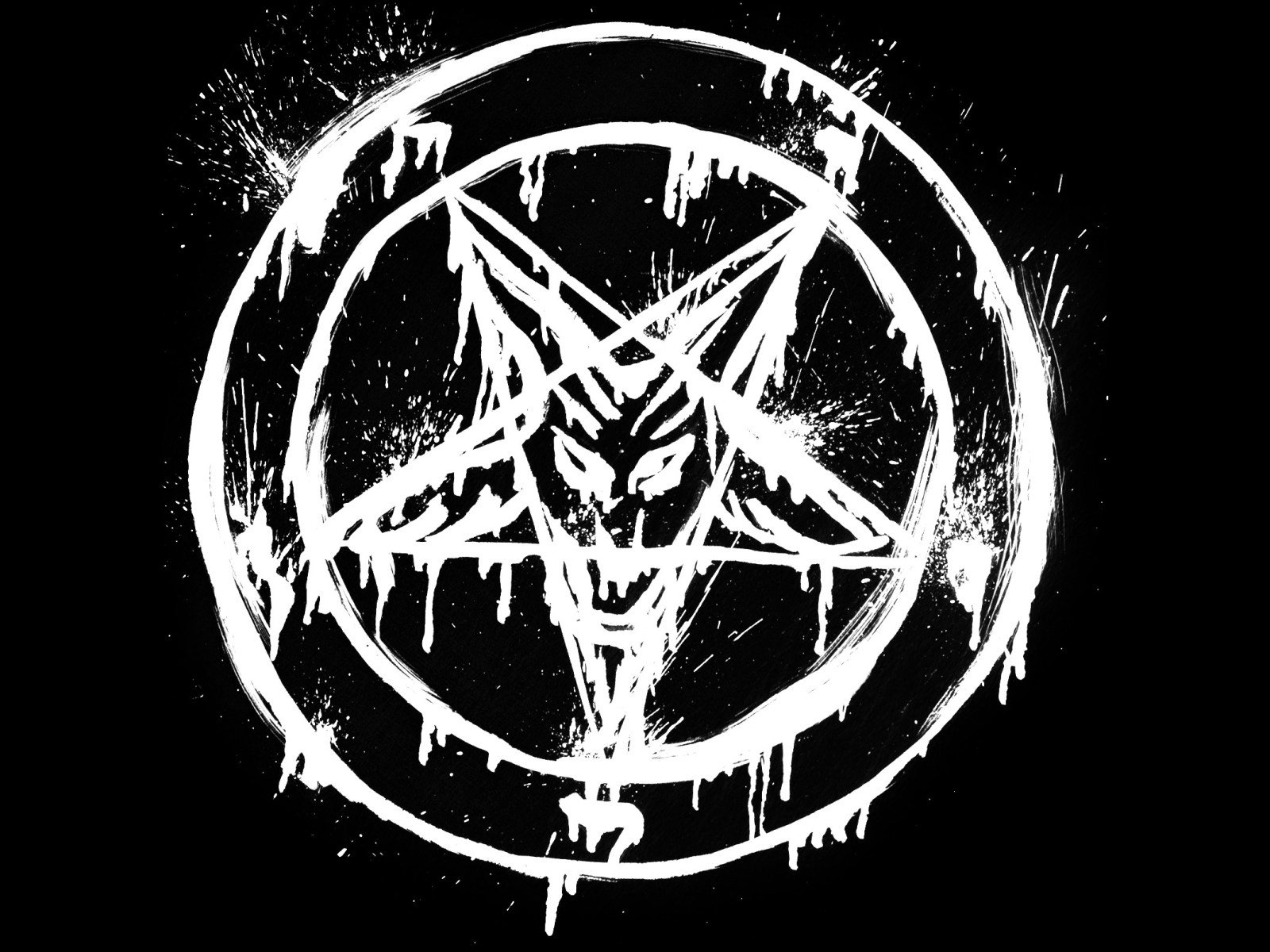 White Pentagram Wallpaper Pictures Photos And Background