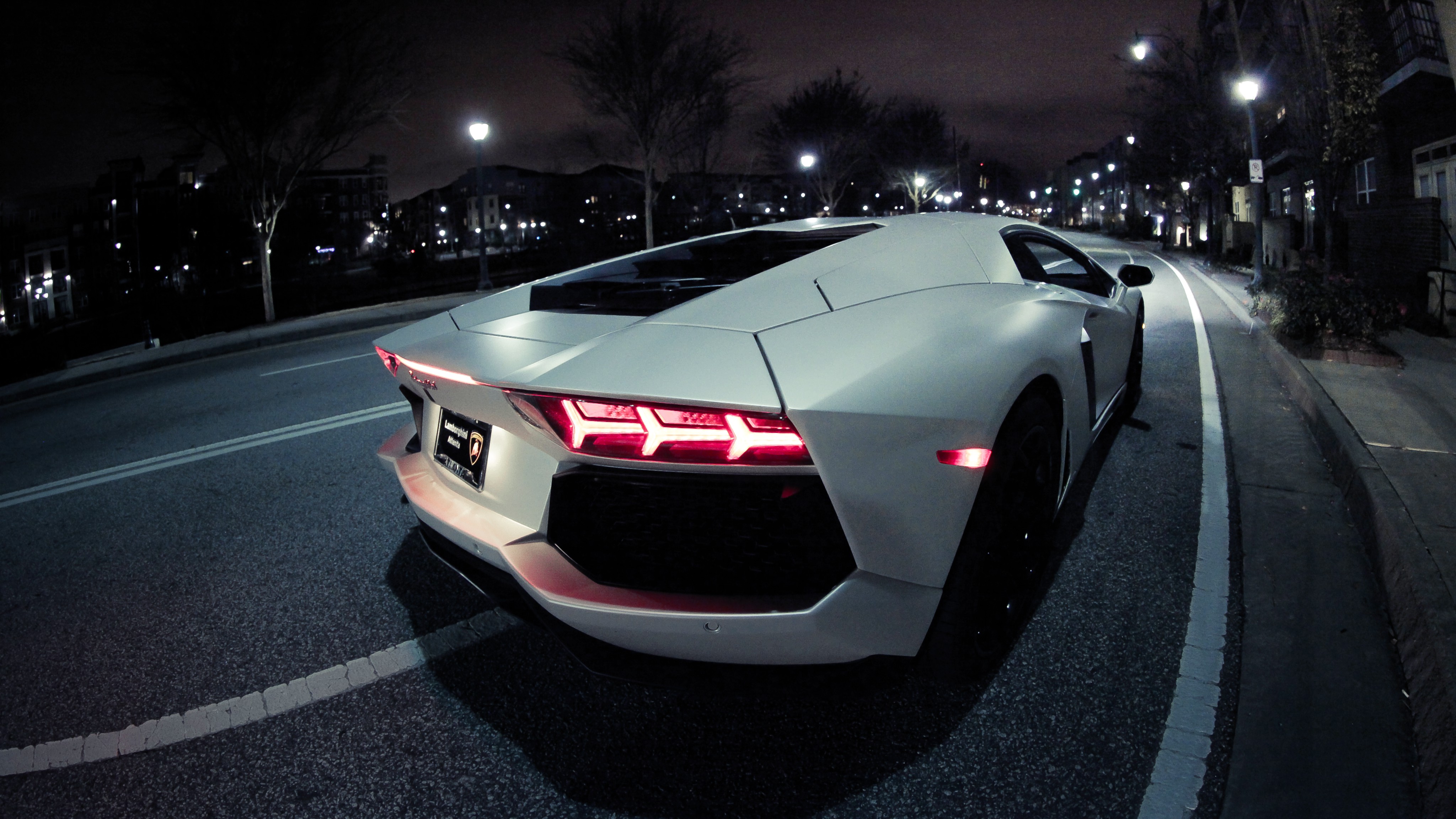 Lamborghini White Wallpaper HD Background Image Art