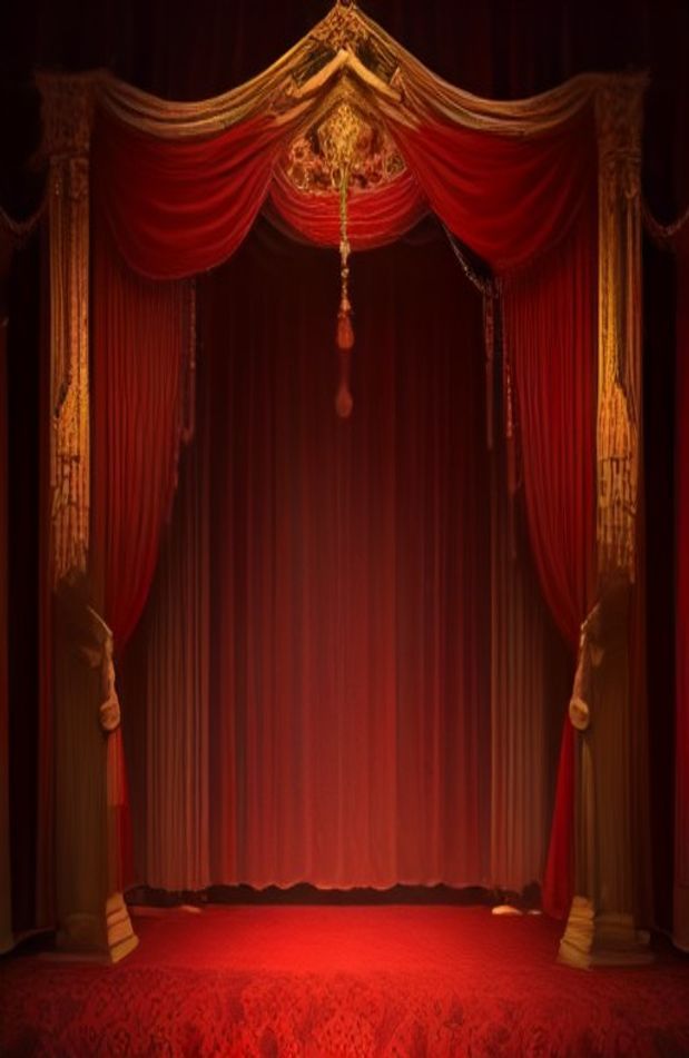 Stage Curtain Wallpaper