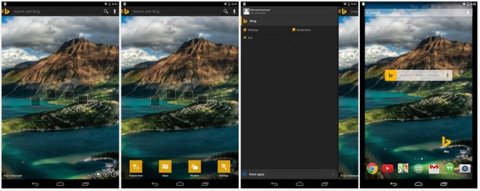 Bing Android App Screenshot
