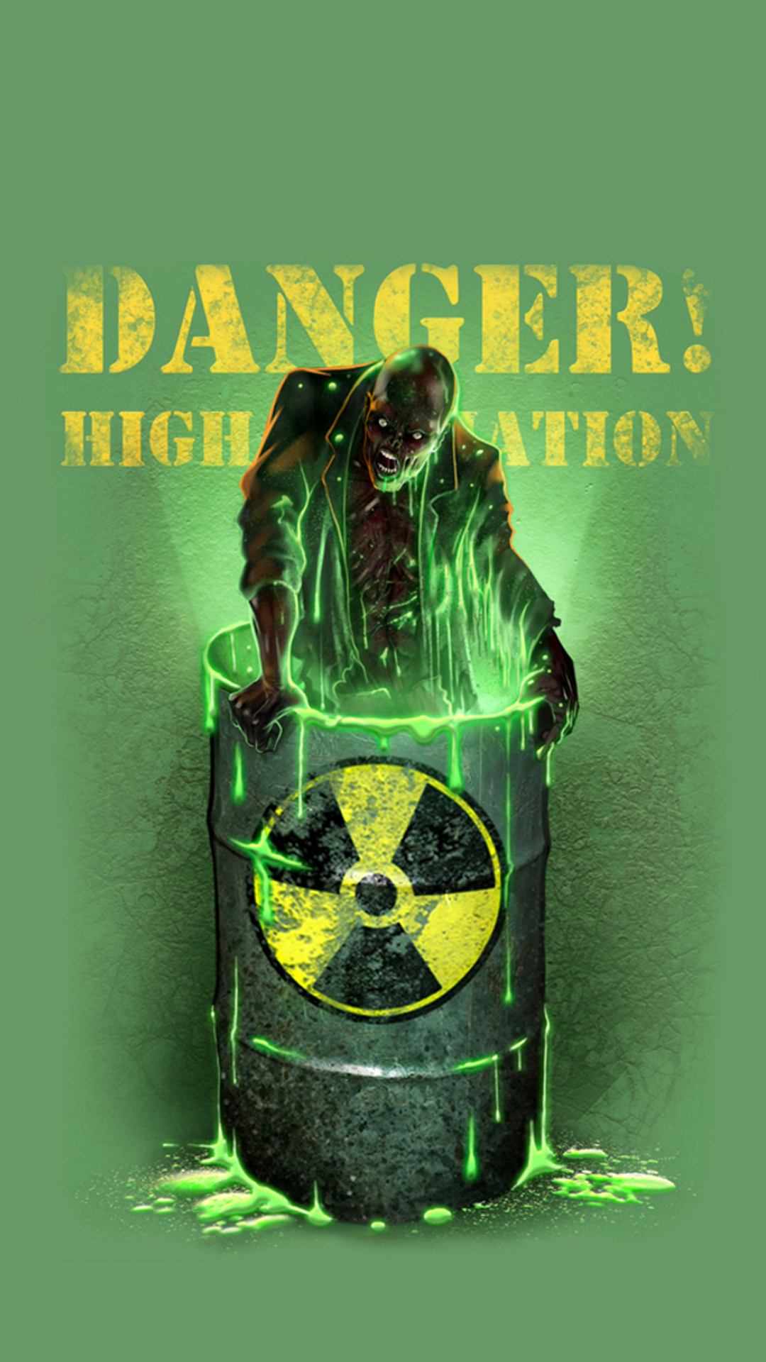 Danger Zombie Halloween Best Htc One Wallpaper