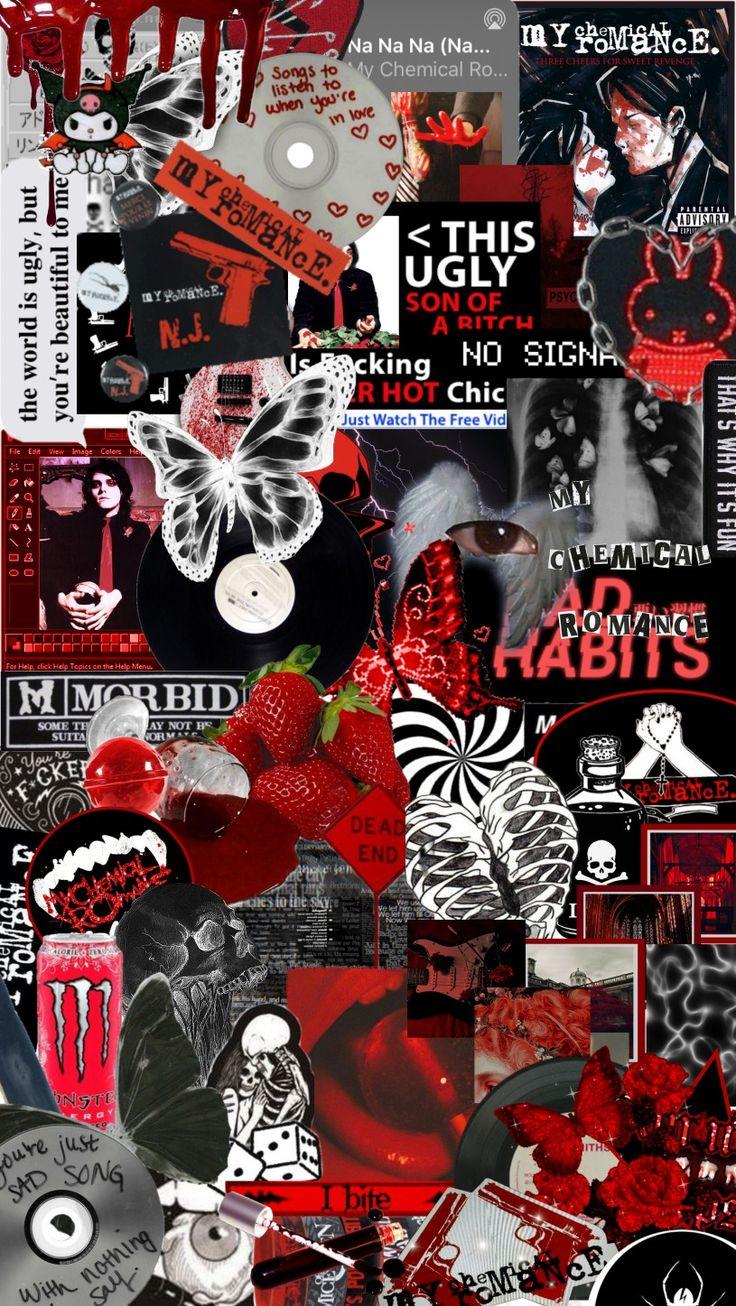 My Chemical Romance Aesthetic Wallpaper Emo Edgy