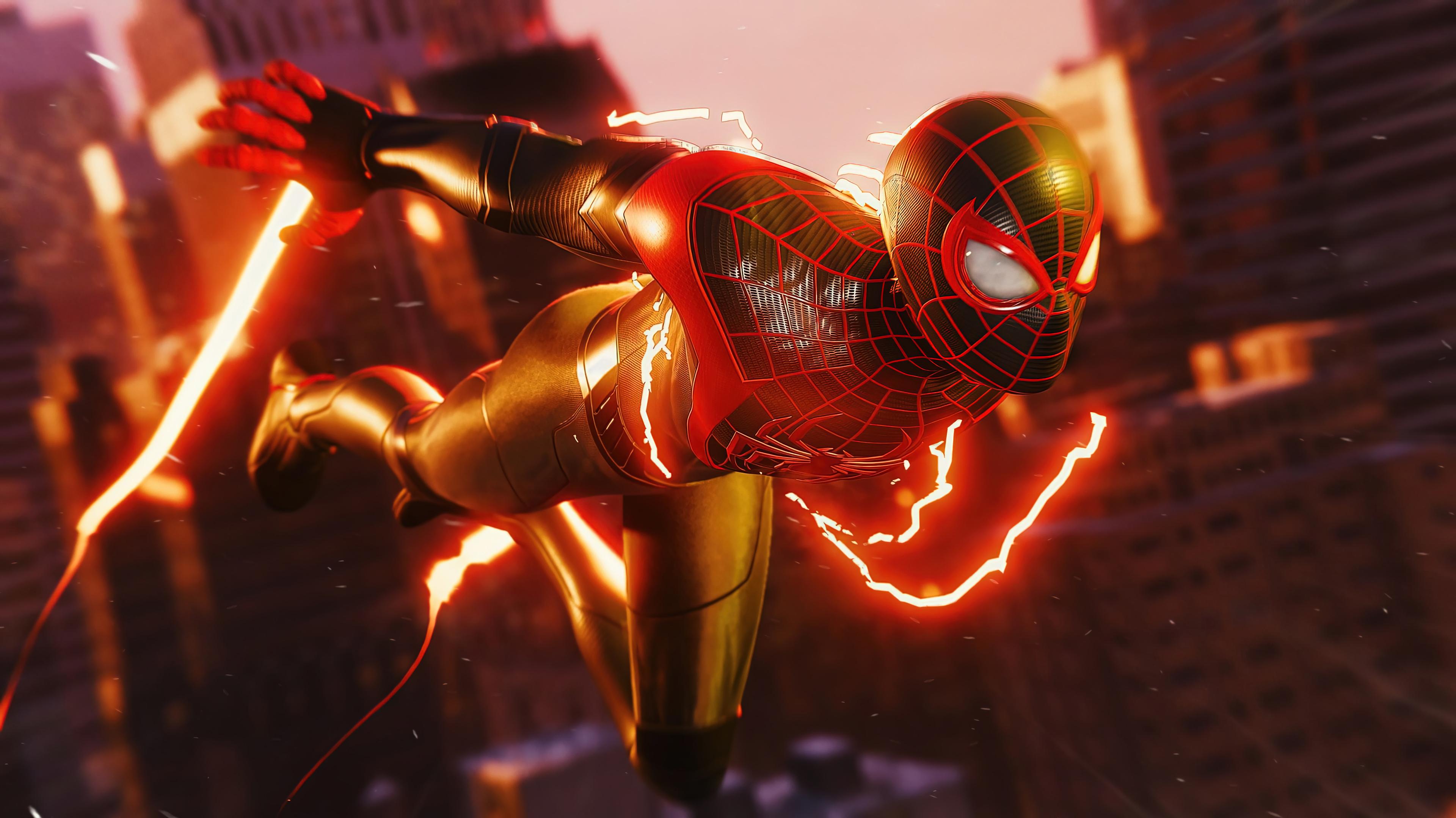 Free Download Spider Man Miles Morales Ps5 Game Hd 4k Wallpaper By Free Download Spider Man Miles Morales Ps5 Game Hd 4k Wallpaper By