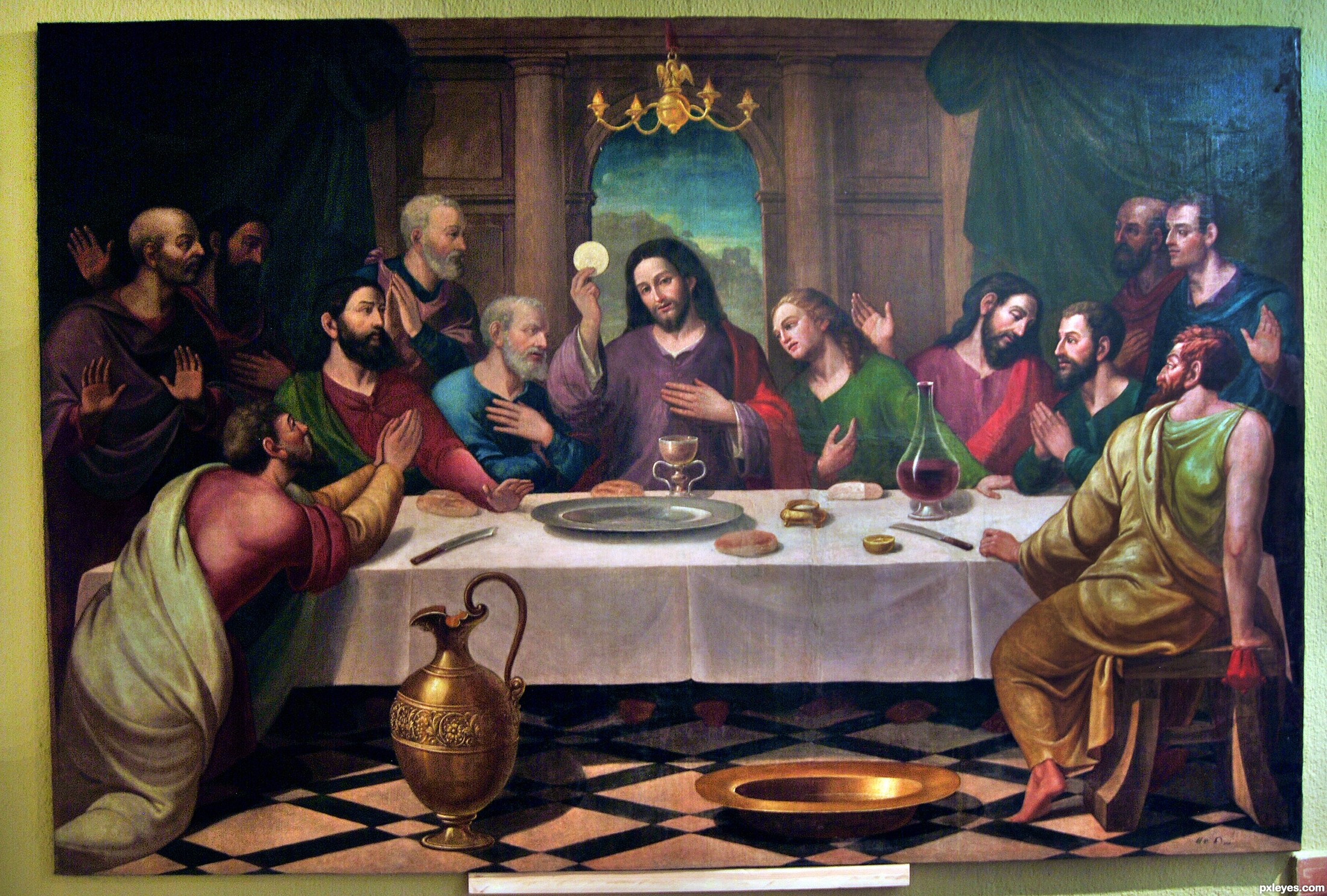 The Last Supper Picture By William For Paintings