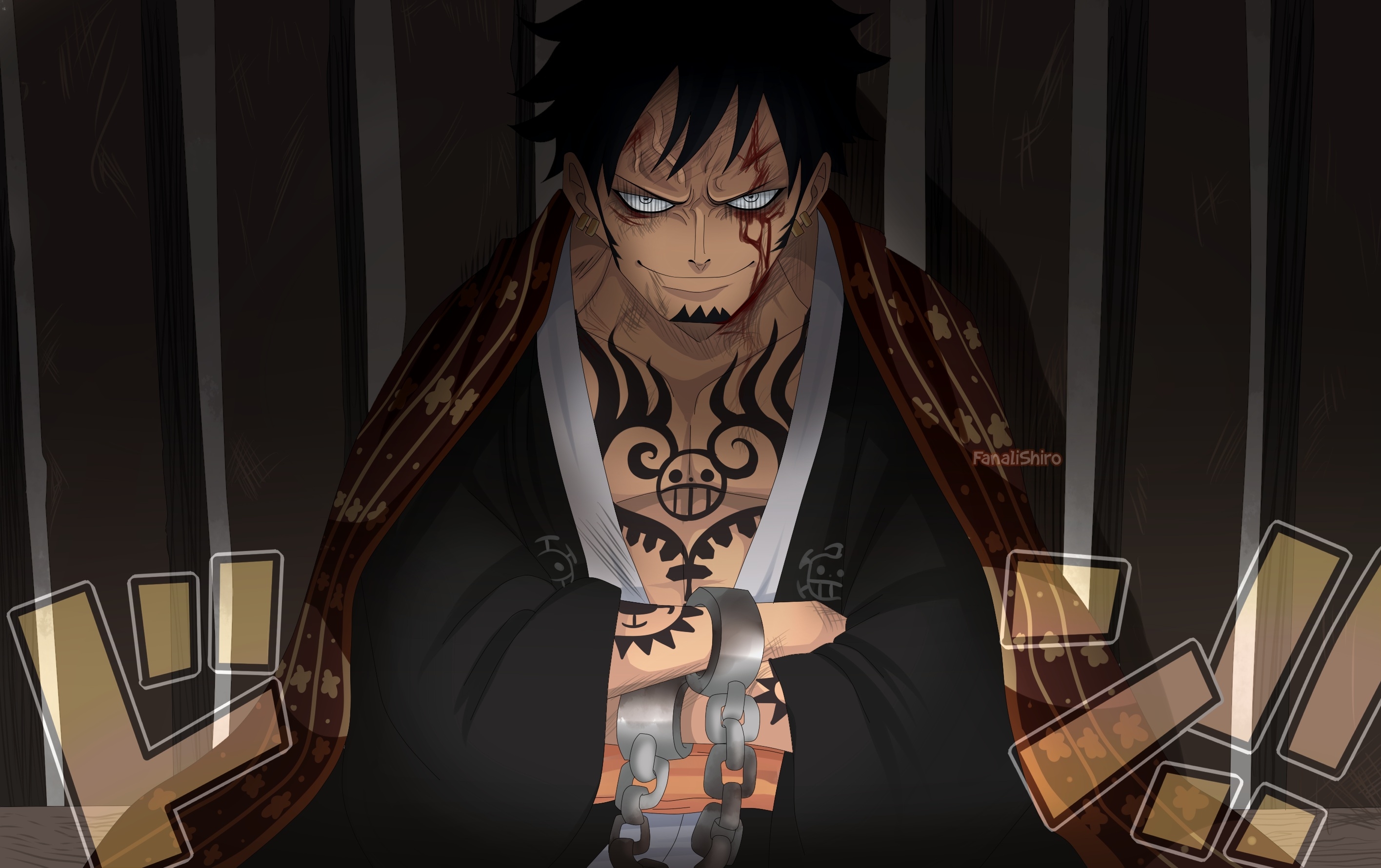 Trafalgar Law From One Piece Wallpaper HD Anime 4k