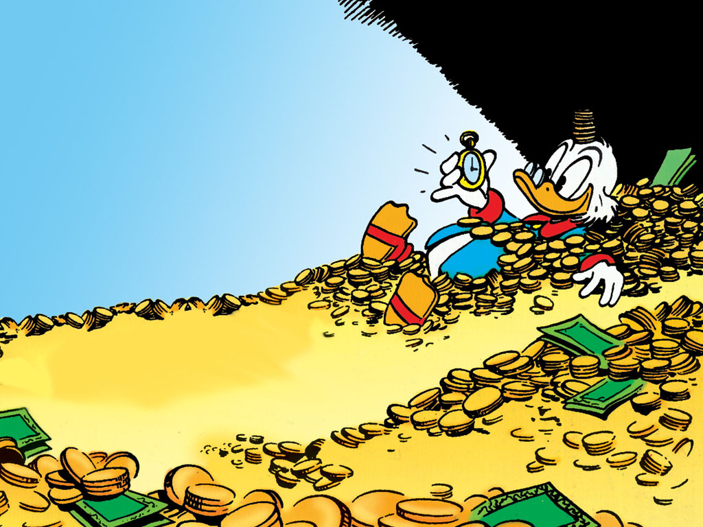 Uncle Scrooge Mcduck Image Wallpaper Photos