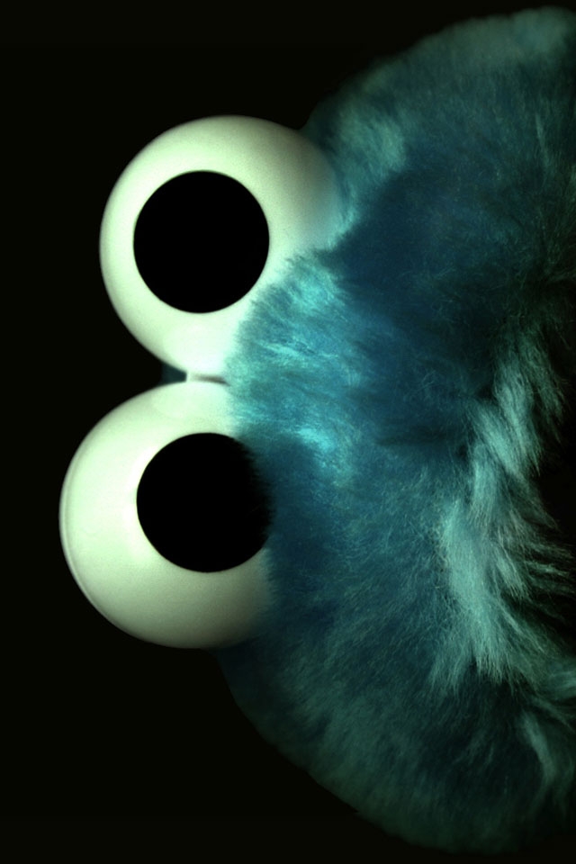 Cookie Monster iPhone HD Wallpaper