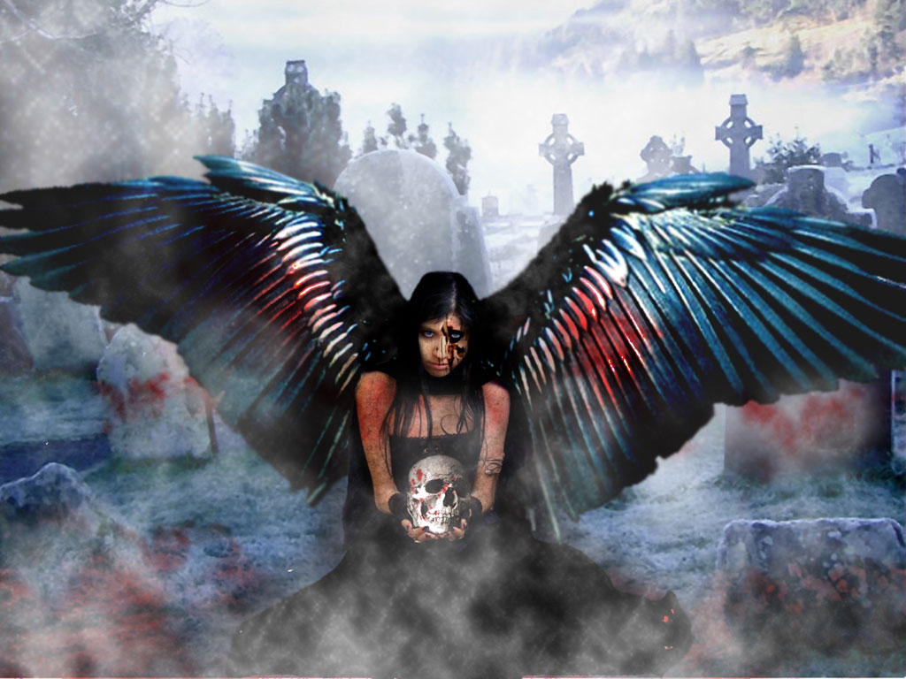 Evil Angel Wallpaper Wallpapersafari 8830