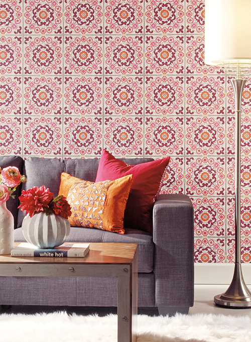 In Carey Lind Designs new collection for York Wallcoverings modern