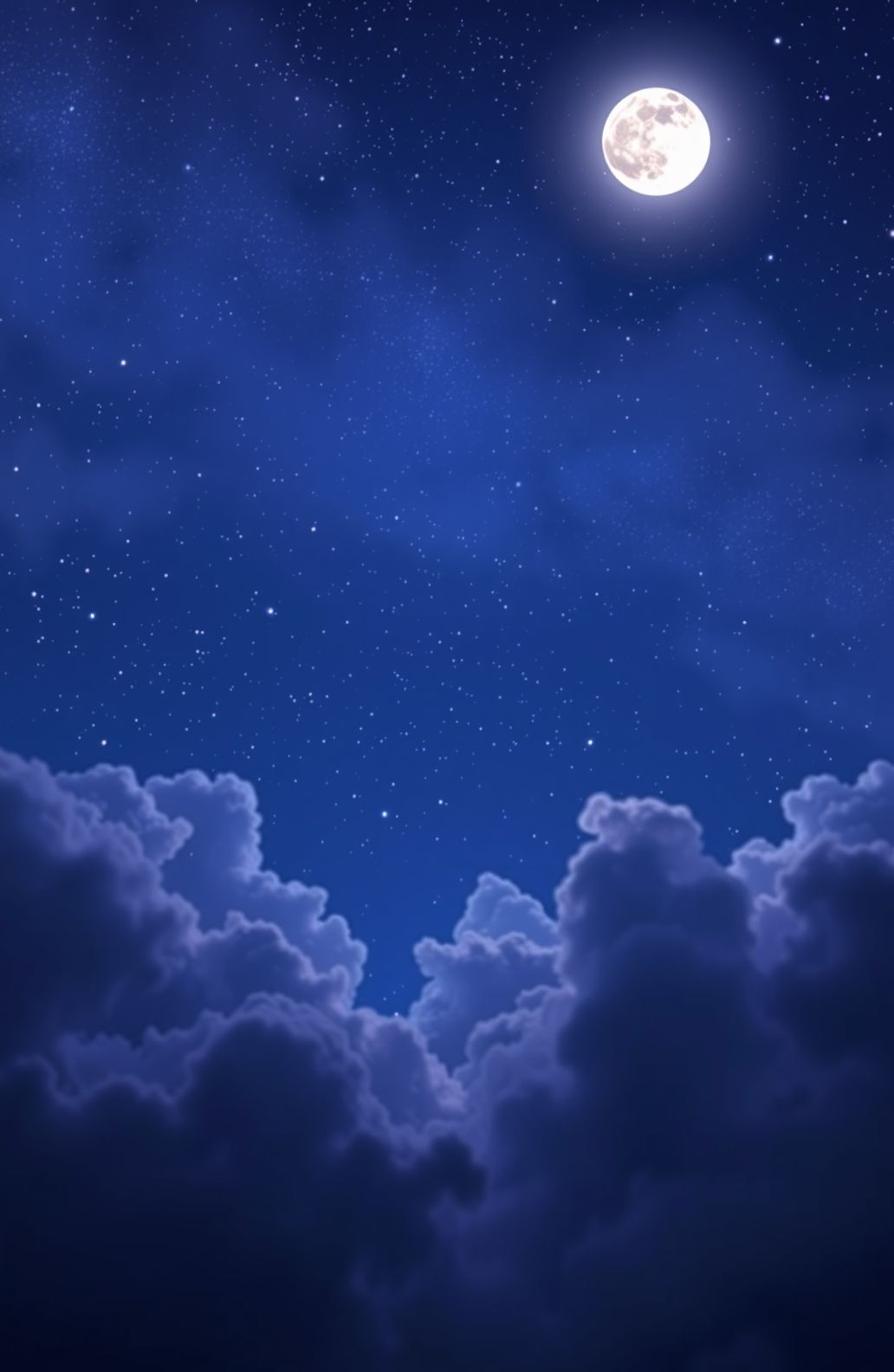 Stars And Moon Wallpaper
