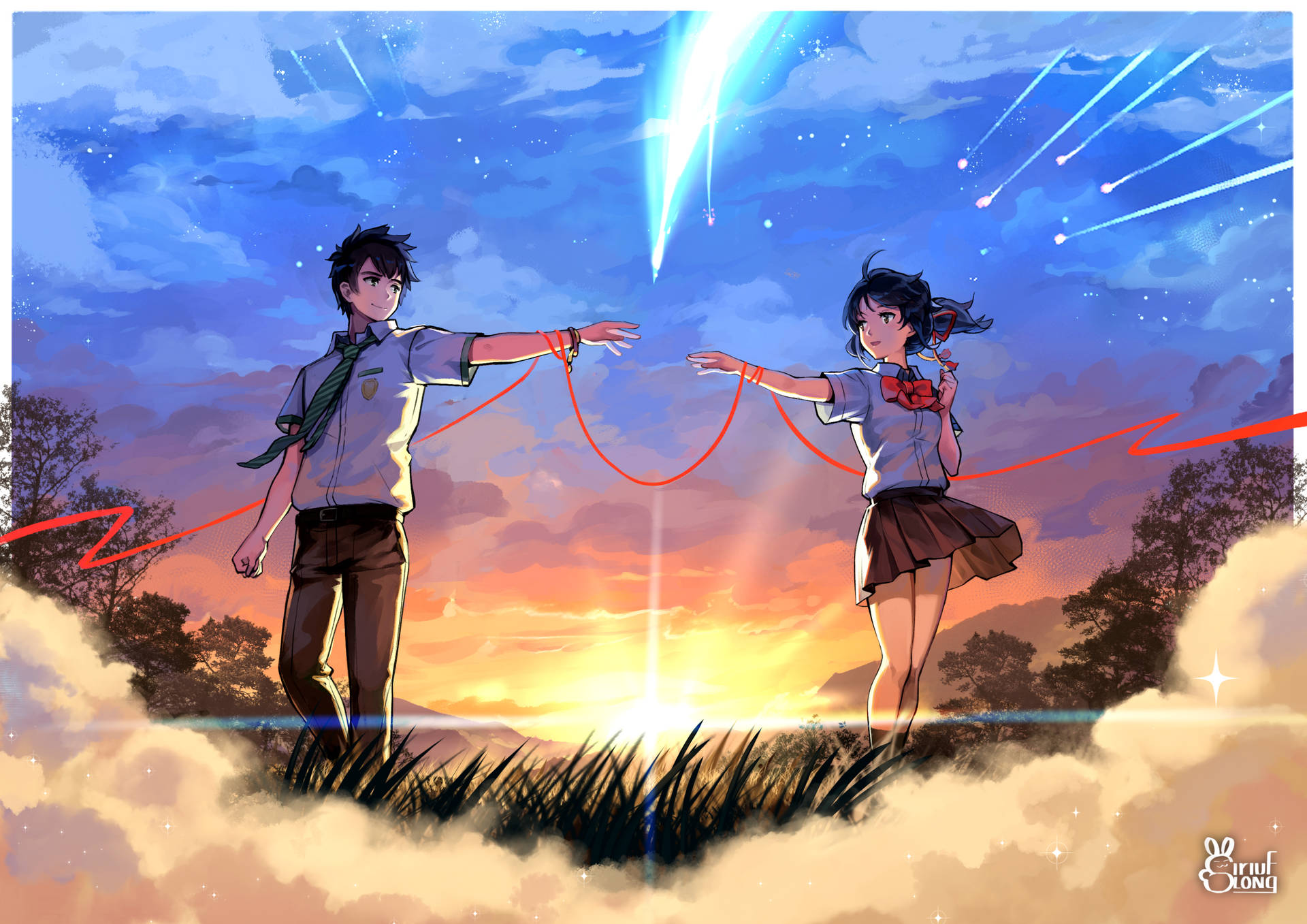 Top Your Name Anime Wallpaper Full HD 4k To Use