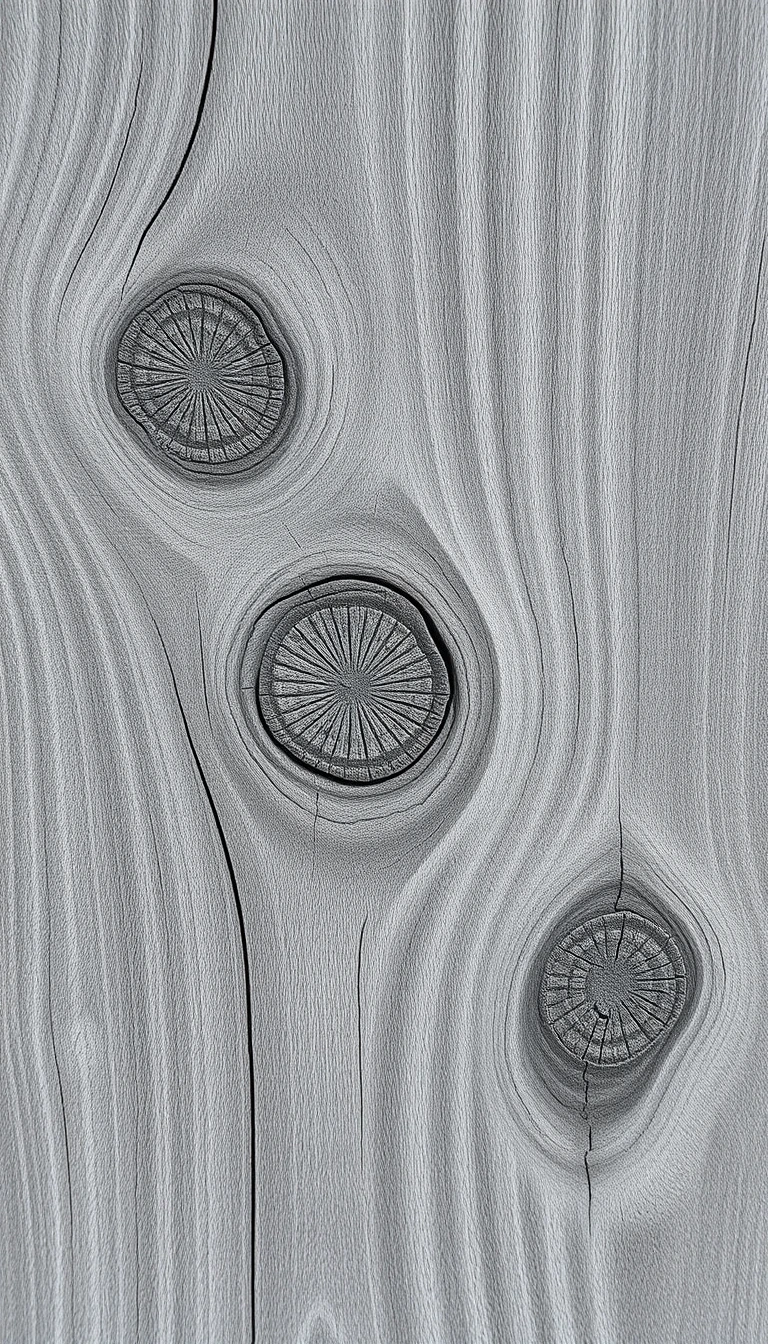 Gray Wood Texture Wallpaper