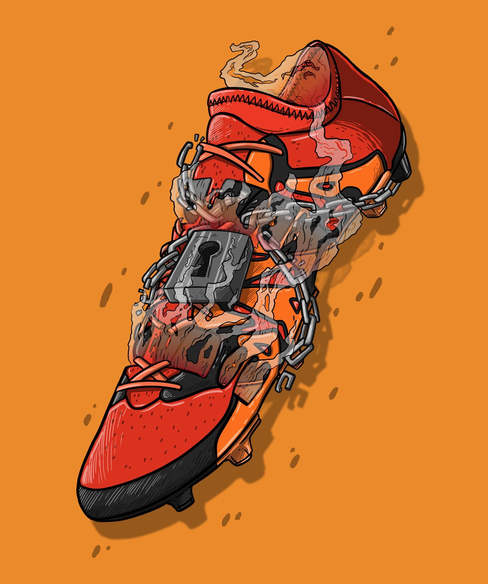 Jersey and Jordan Shoes Cartoon Sneaker HD wallpaper  Pxfuel