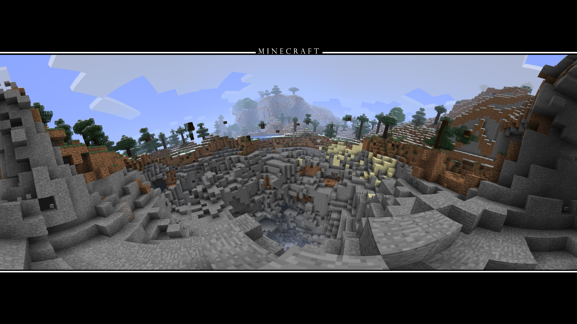 Minecraft Crater Wallpaper HD By Drblackjack27 Customization