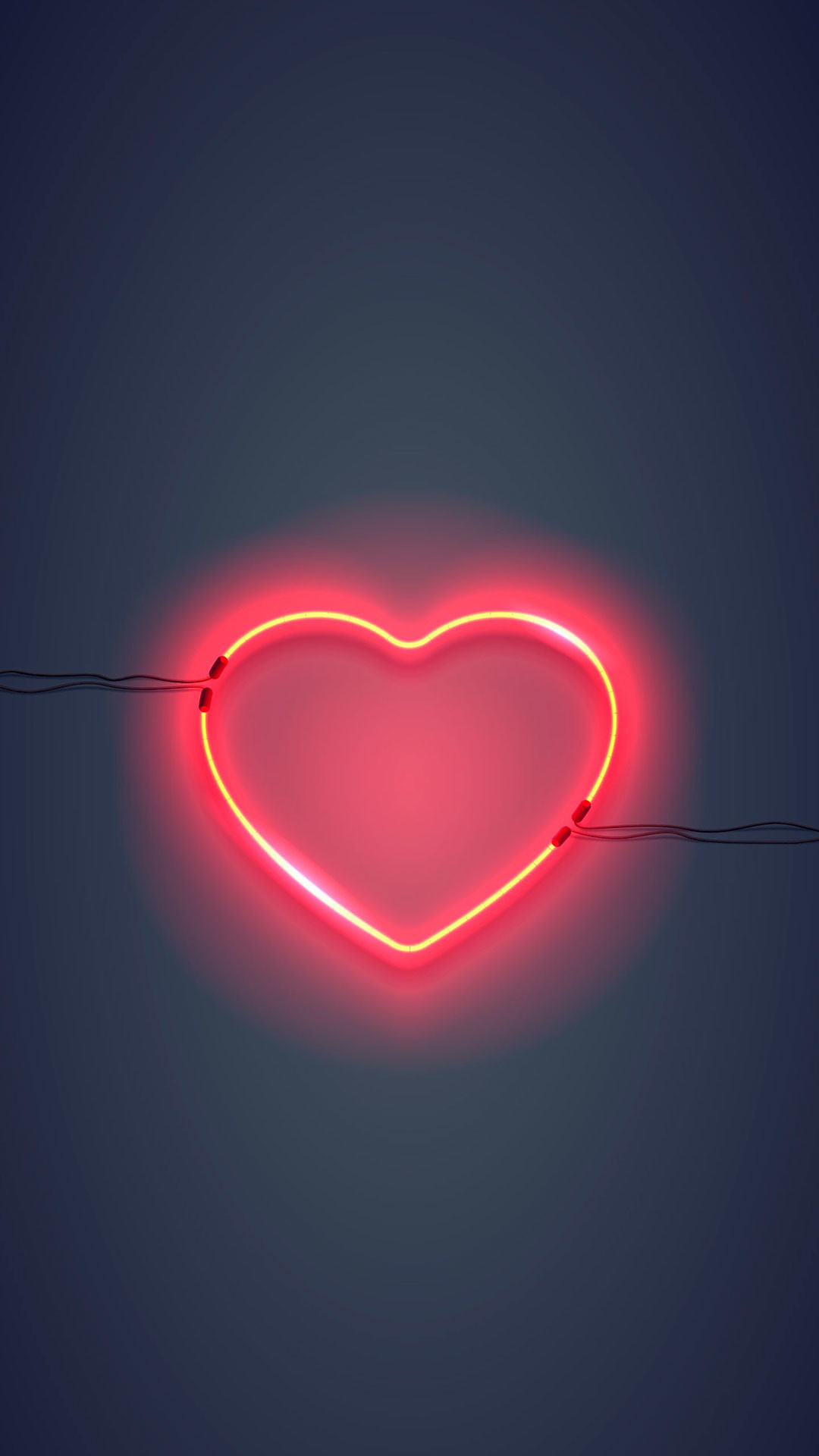 Neon Lights iPhone Wallpaper