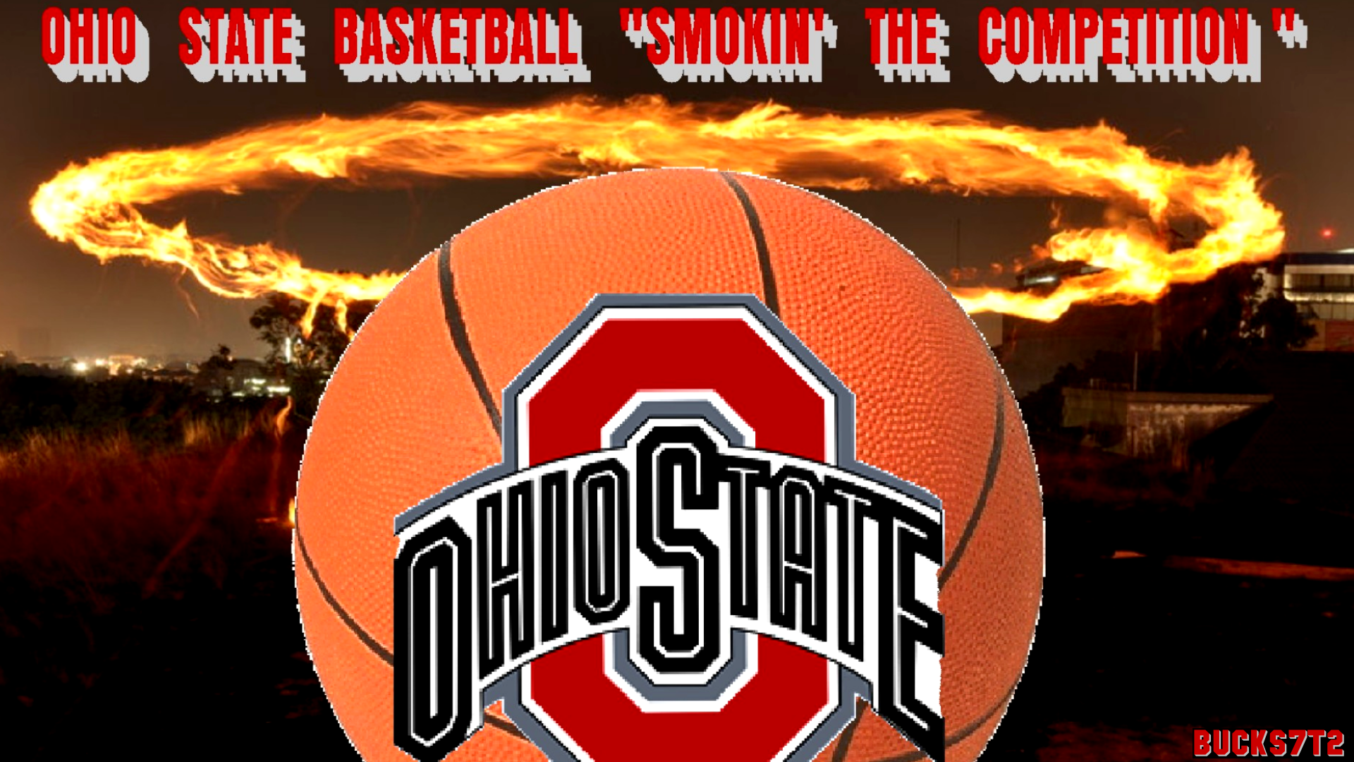 Ohio State University Basketball Smokin The