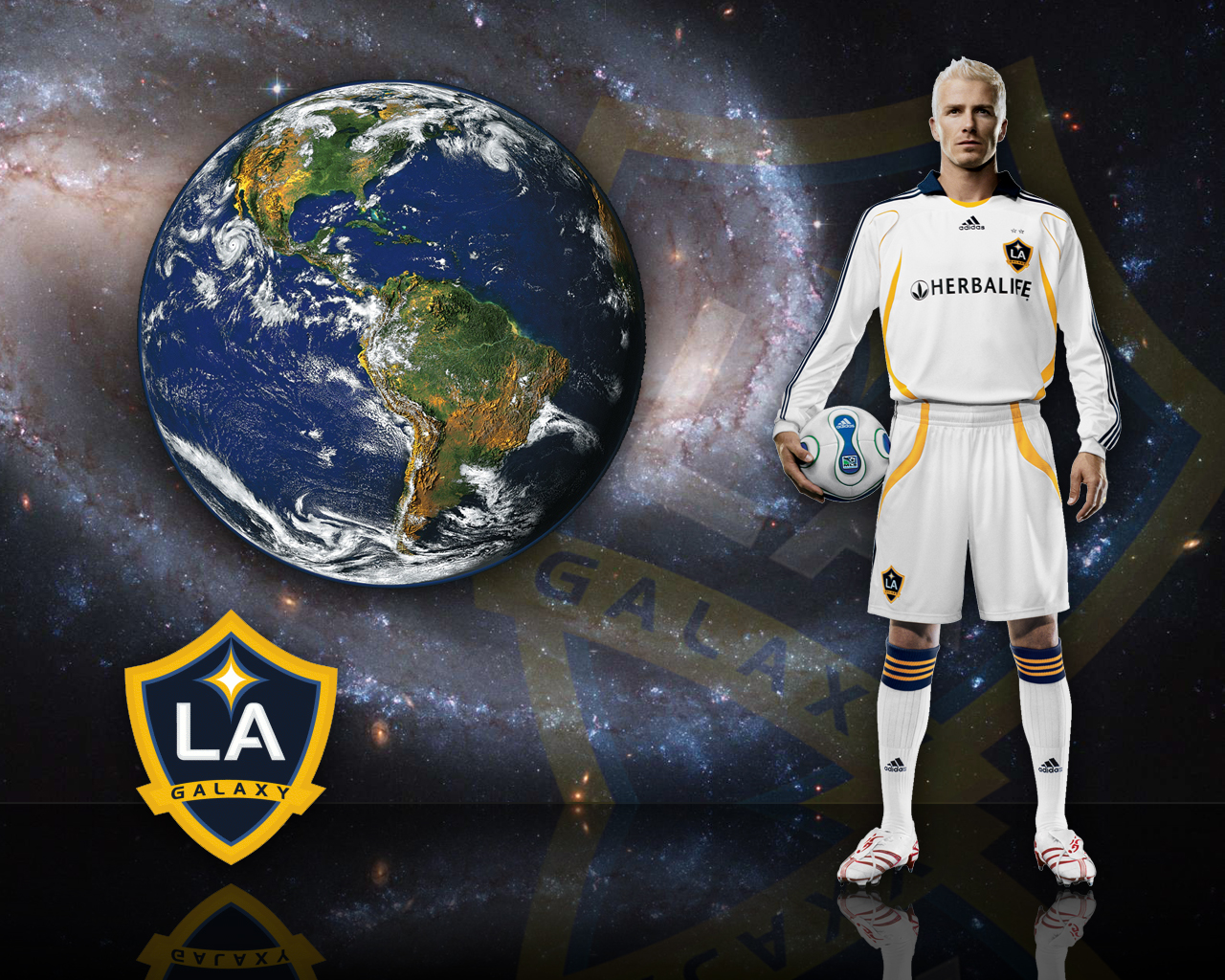 David Beckham Wallpaper LA Galaxy   Spirit Players