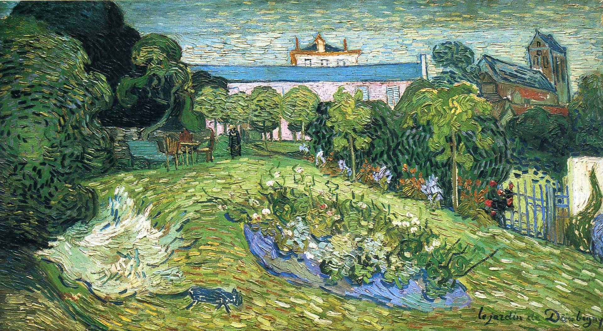 Garden A Post Impressionist Vincent Van Gogh Art Wallpaper Picture