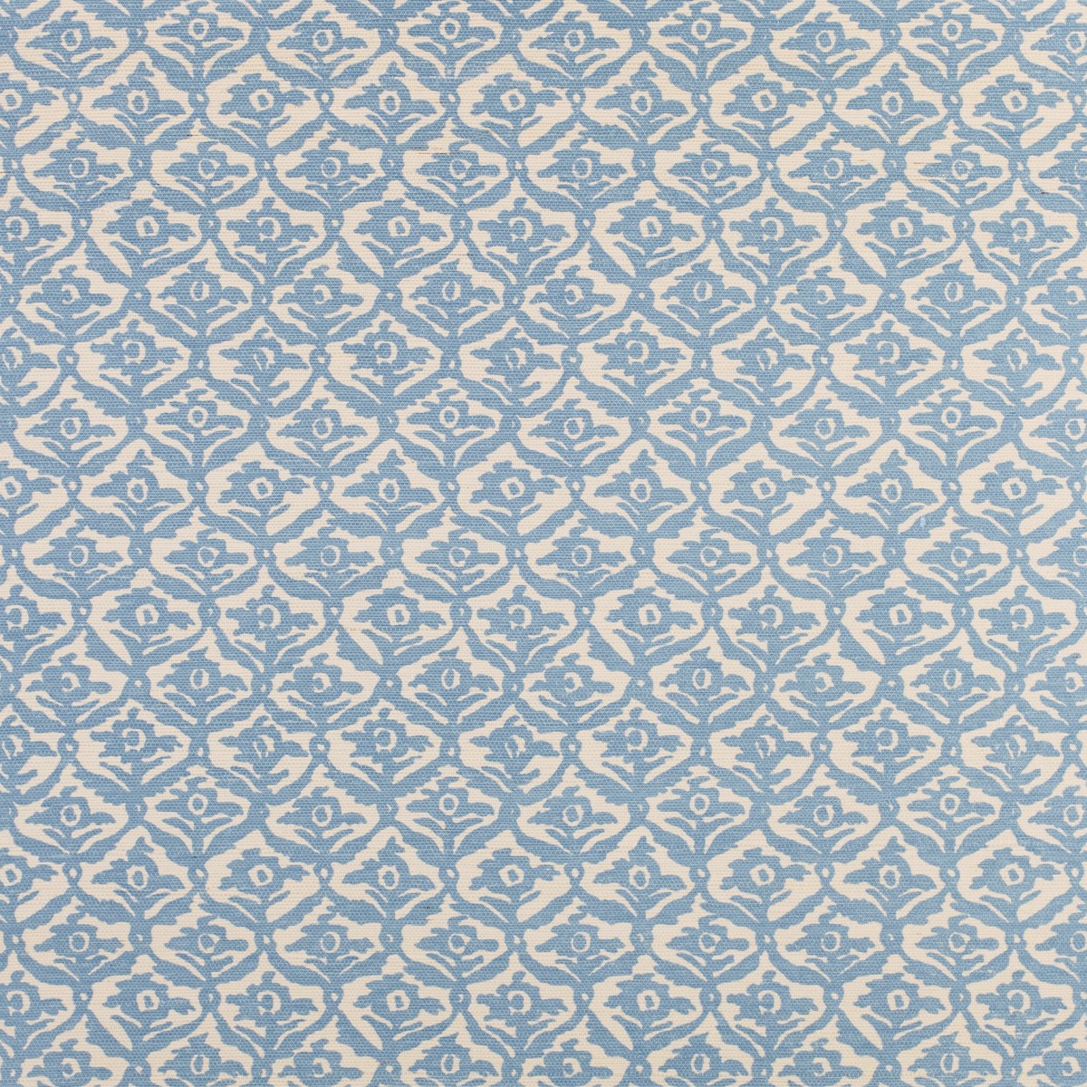 Blue And White Trellis Wallpaper