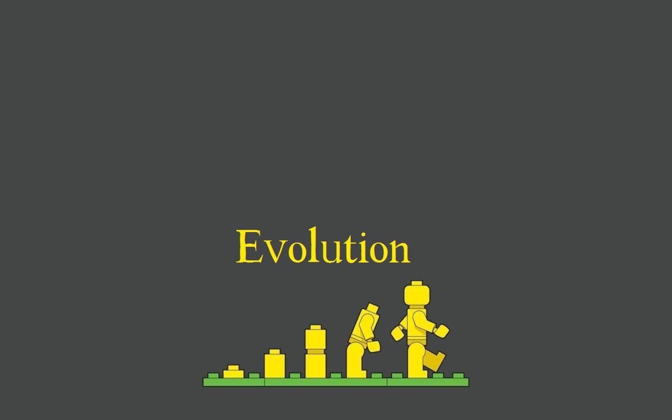 Lego Evolution HD Wallpaper Background