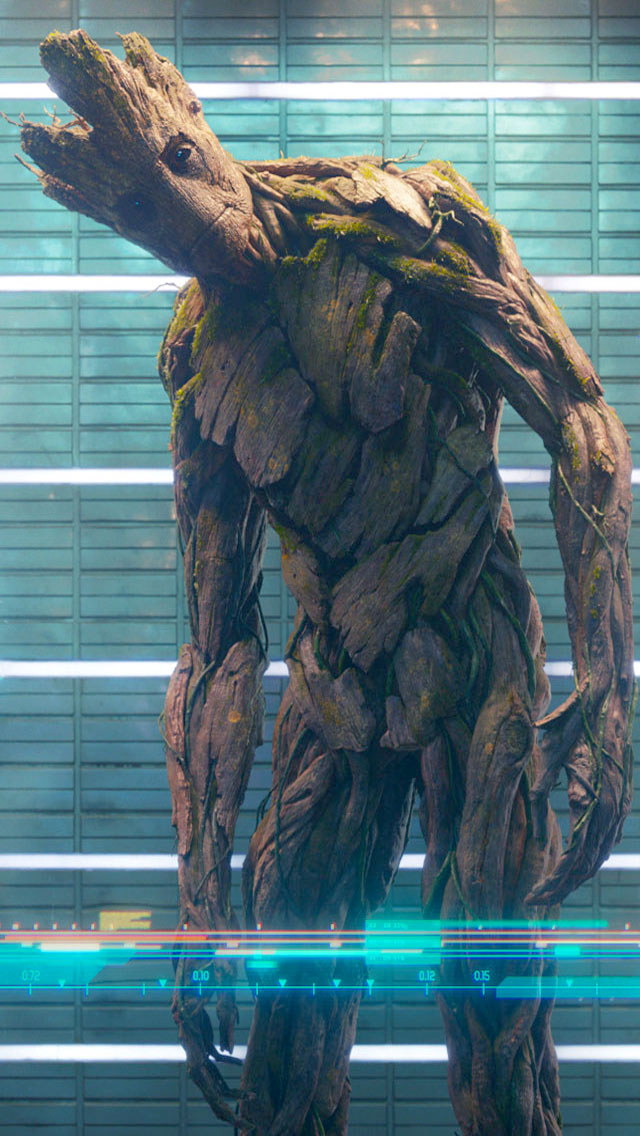 Guardians Of The Galaxy Groot iPhone Wallpaper