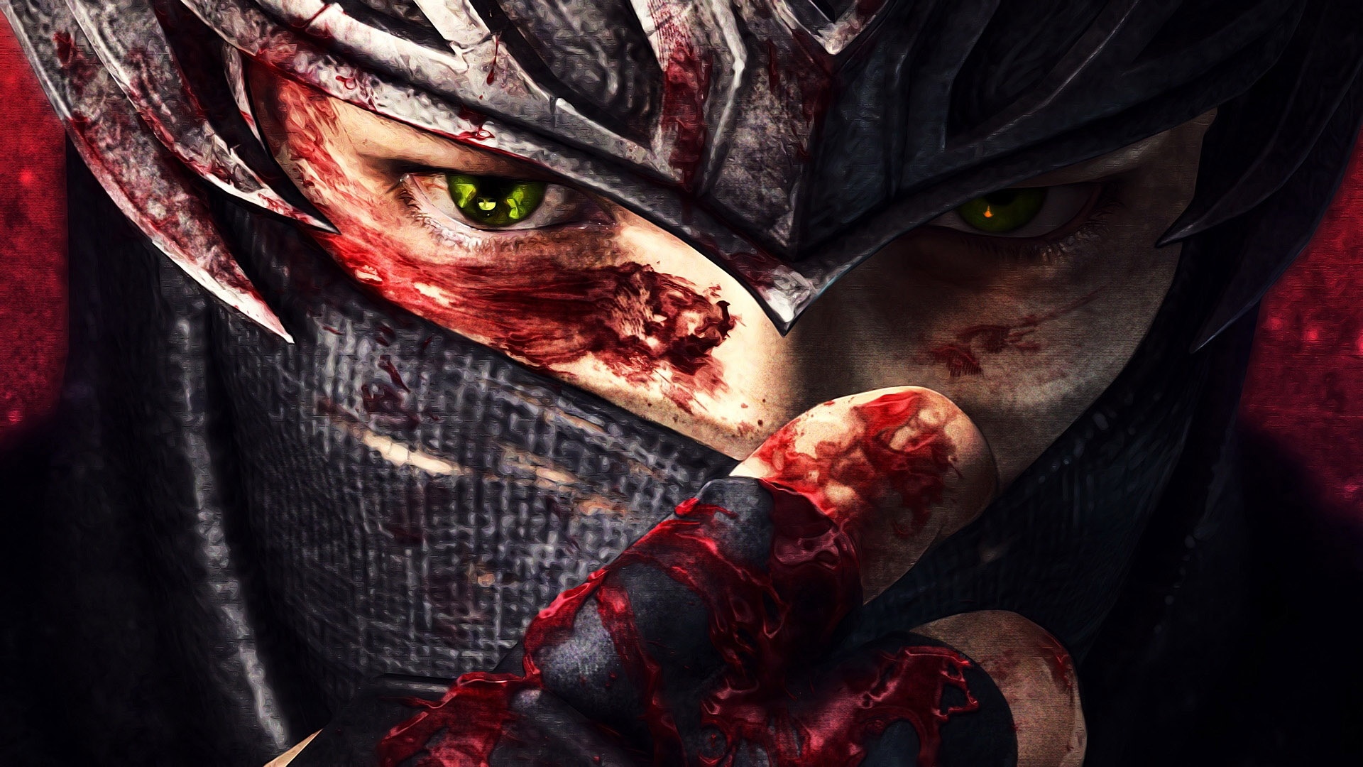 Ninja Gaiden Fantasy Anime Warrior Blood Mask G Wallpaper