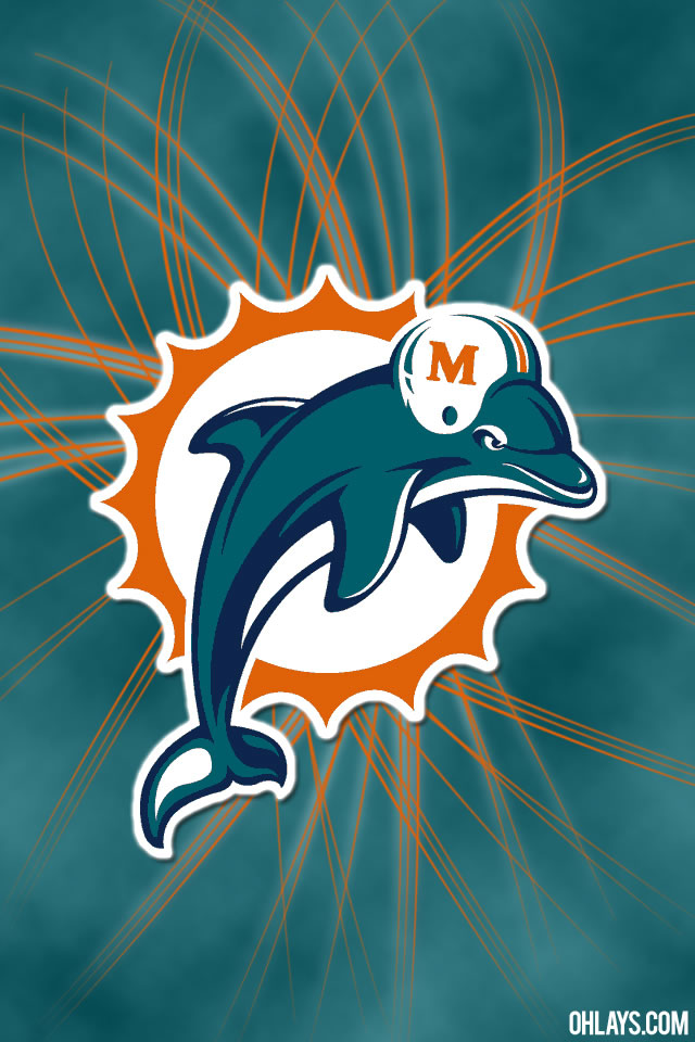 Miami Dolphins iPhone Wallpaper Ohlays