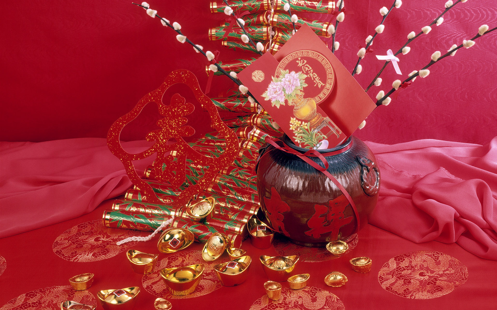 Chinese New Years Wallpaper Computer HD Wallpaper with 1920x1200