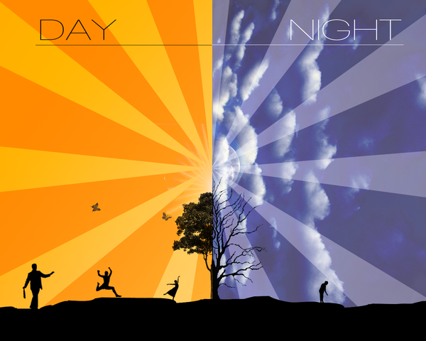 Day Night Wallpaper By Irreplaceablemartina