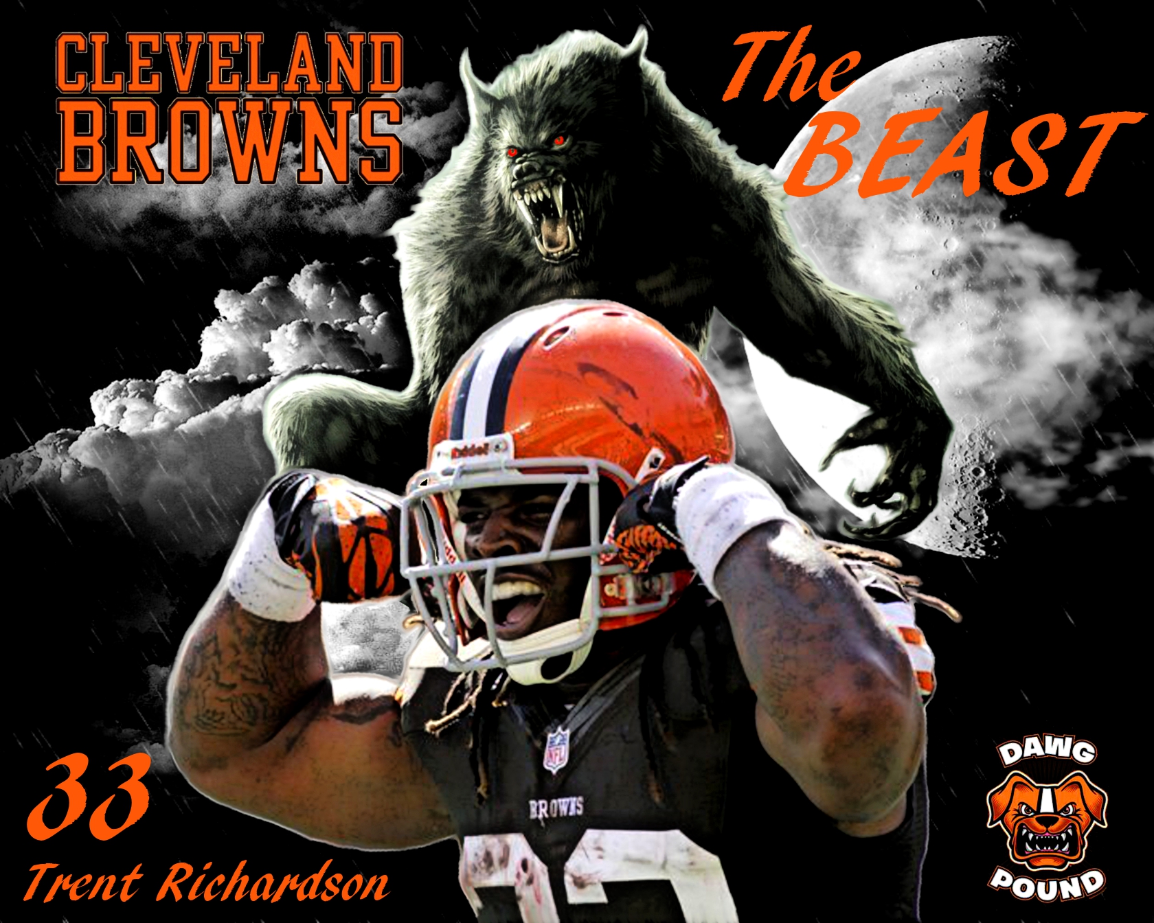 Cleveland Browns Nfl Football Y Wallpaper