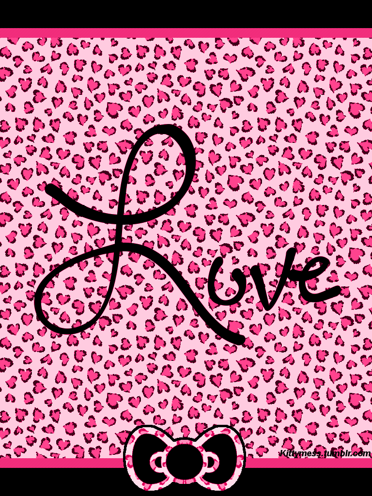 Leopard Wallpaper Pink Image Pictures Becuo