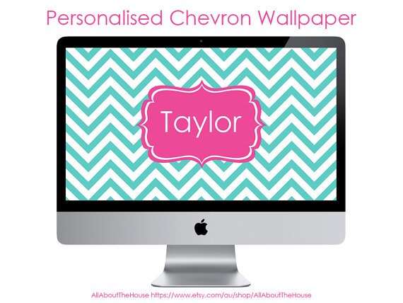 Monogram Wallpaper Desktop Background Laptop Puter Chevron Any