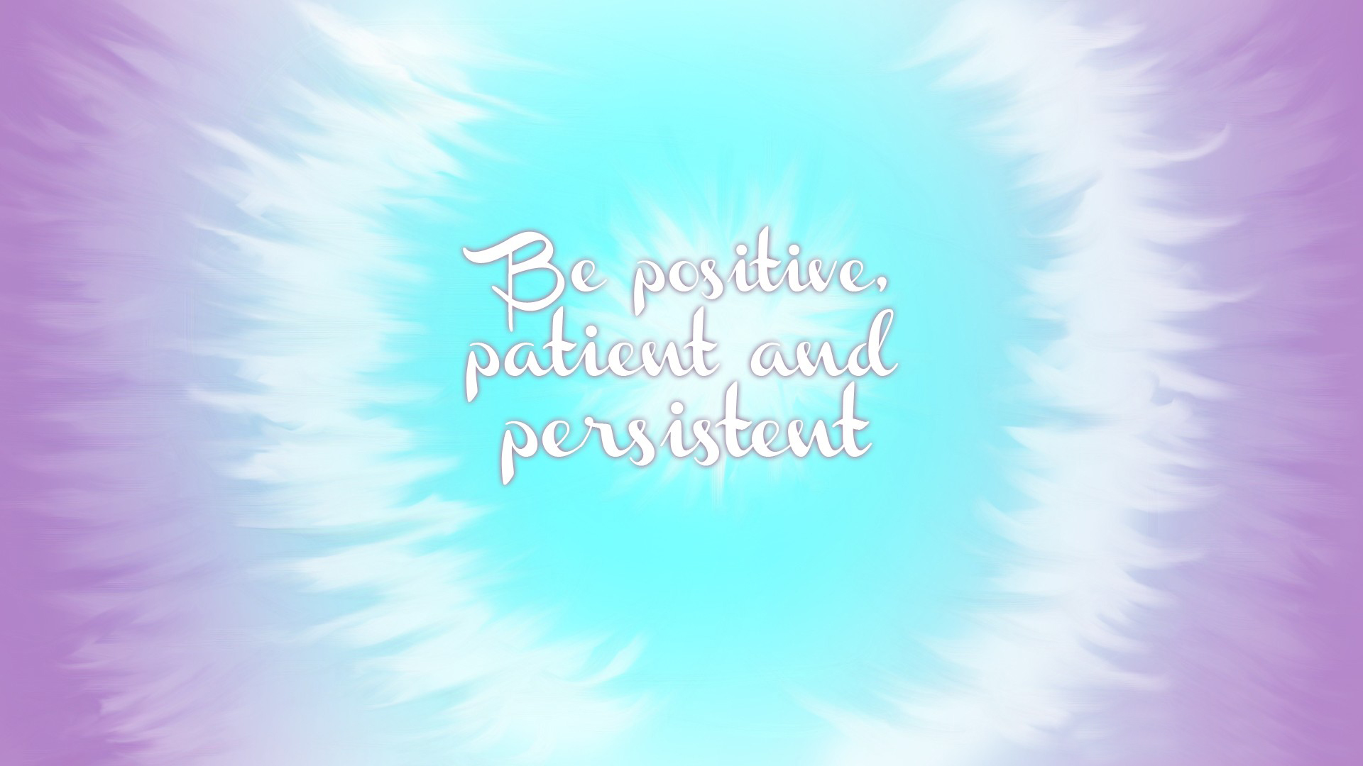 Think Positive Wallpaper HD Quotes