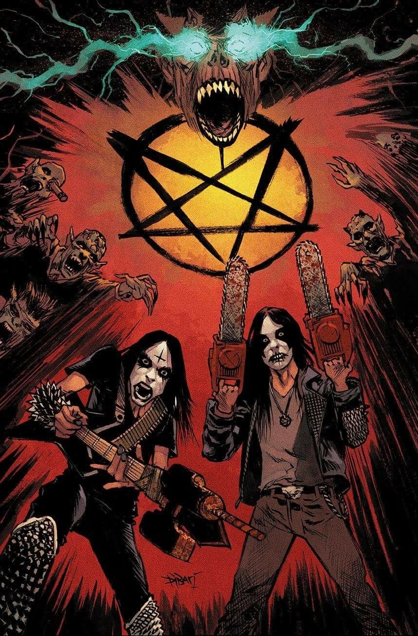 Deathgasm Metal Artwork Horror Movie Art