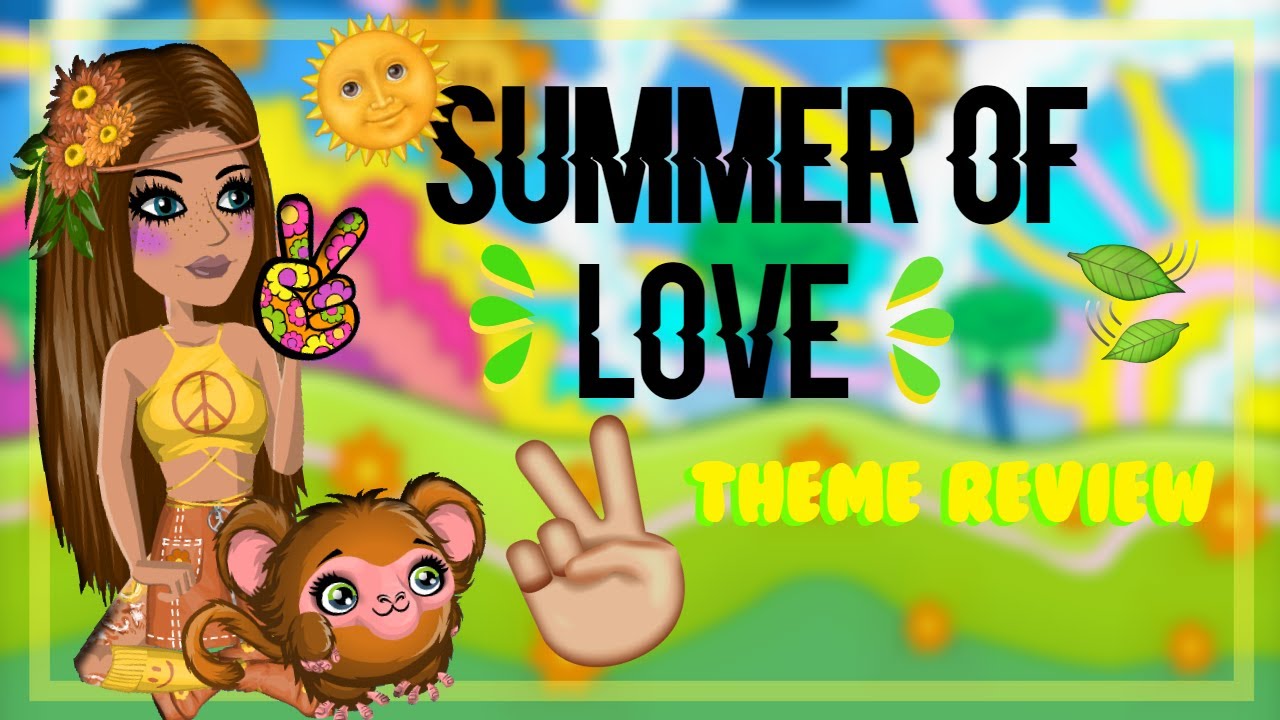 Theme Re Summer Of Love Background Animation