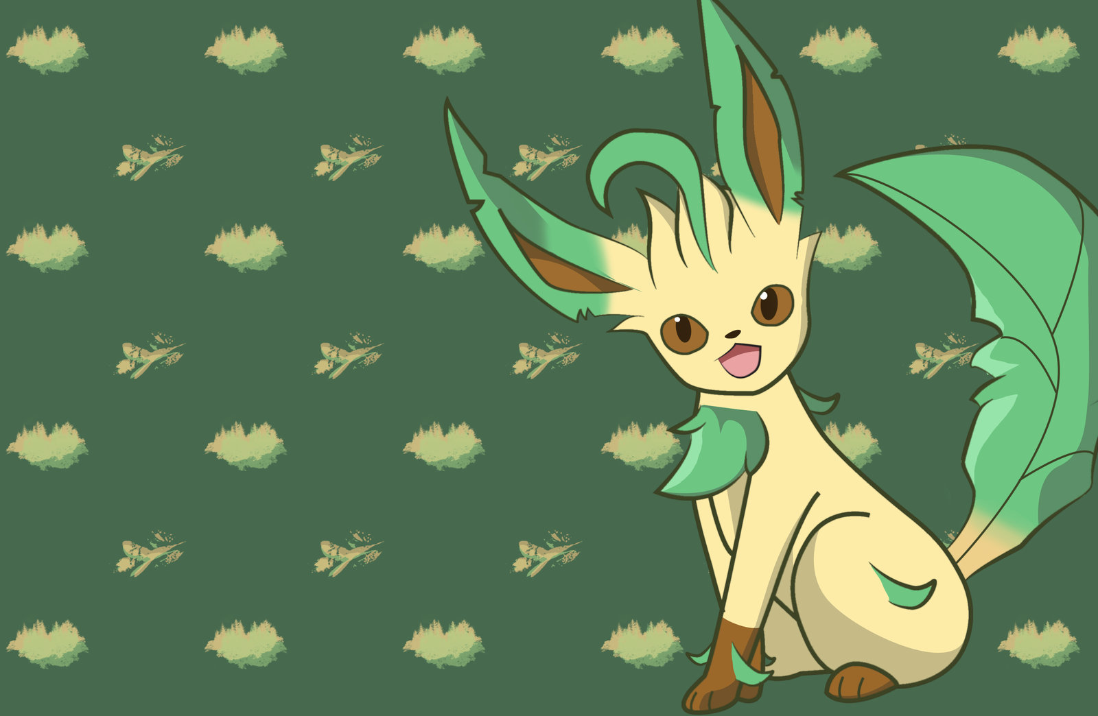 Leafeon Wallpaper Image Amp Pictures Becuo