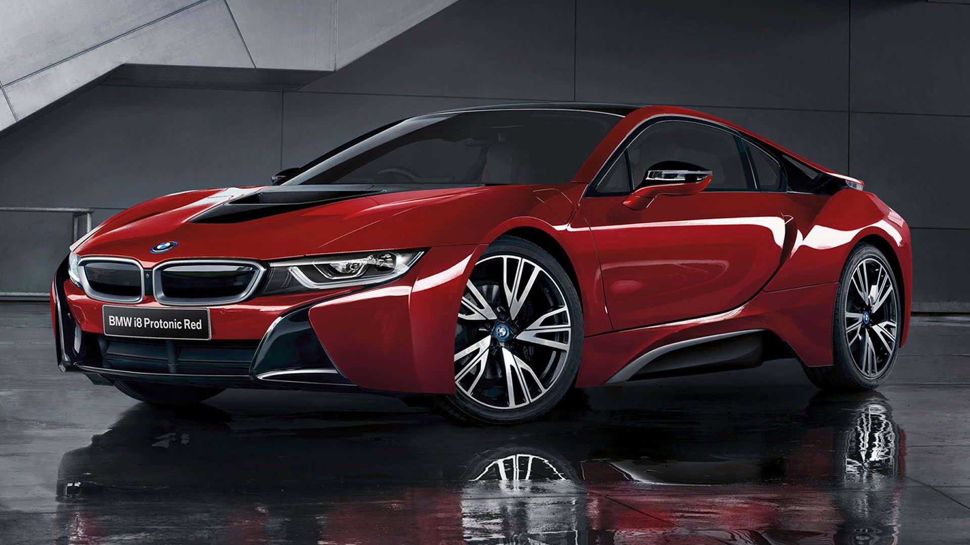 Bmw I8 Protonic Red Edition HD Wallpaper And Background