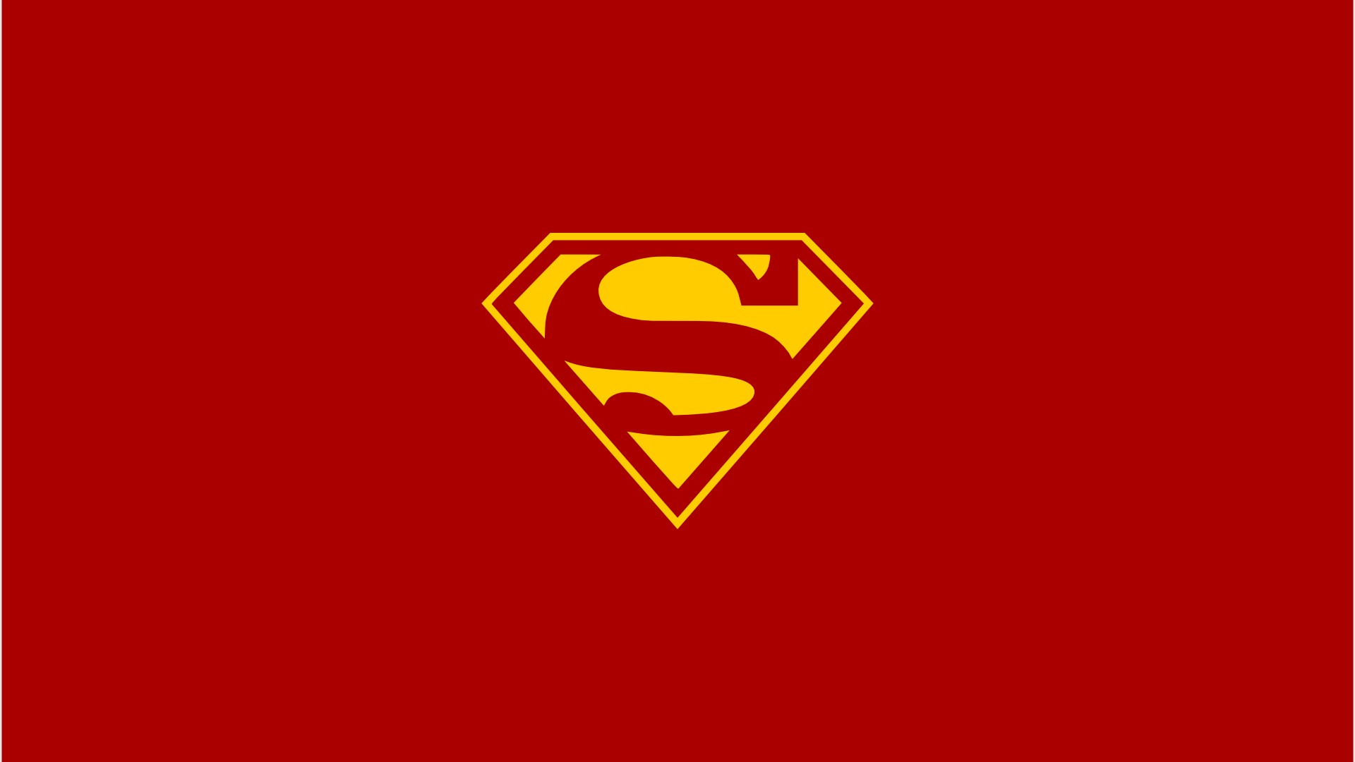 Red Dc Ics Superman Superheroes Logo Simple Wallpaper Clipart