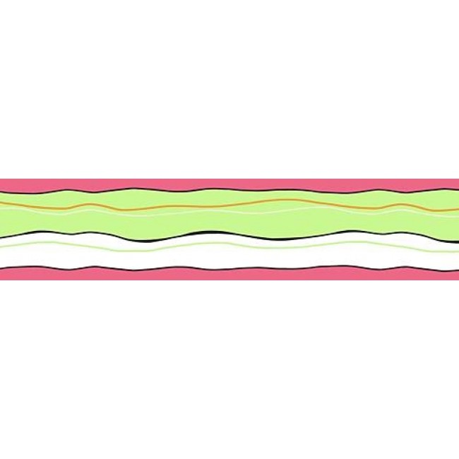 🔥 Free download GIRLS PINK AND GREEN STRIPE BORDER All Walls Wallpaper