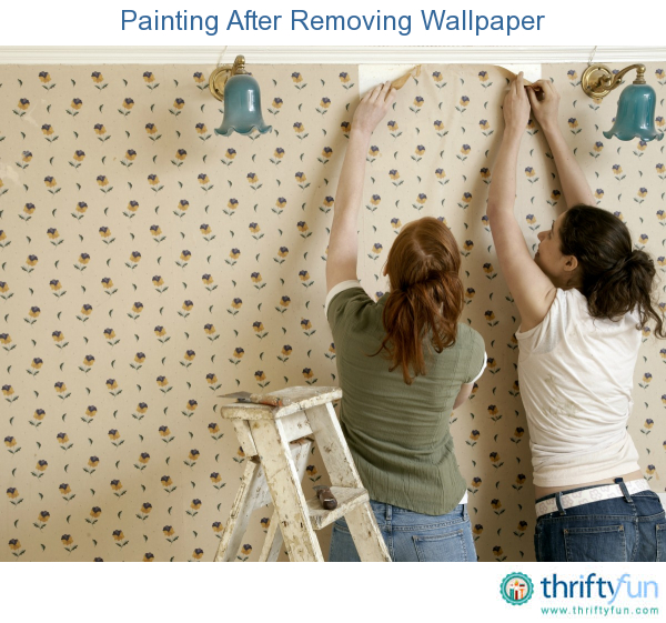 Free download Painting After Removing Wallpaper ThriftyFun [600x561