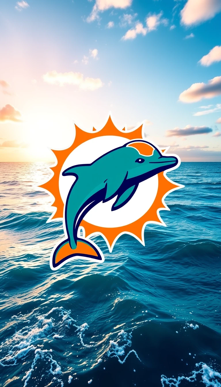 🔥 Download Miami Dolphins Logo Wallpaper by @jeremythompson | Miami ...