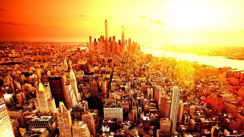 New York City Skyline Wallpaper HD Background
