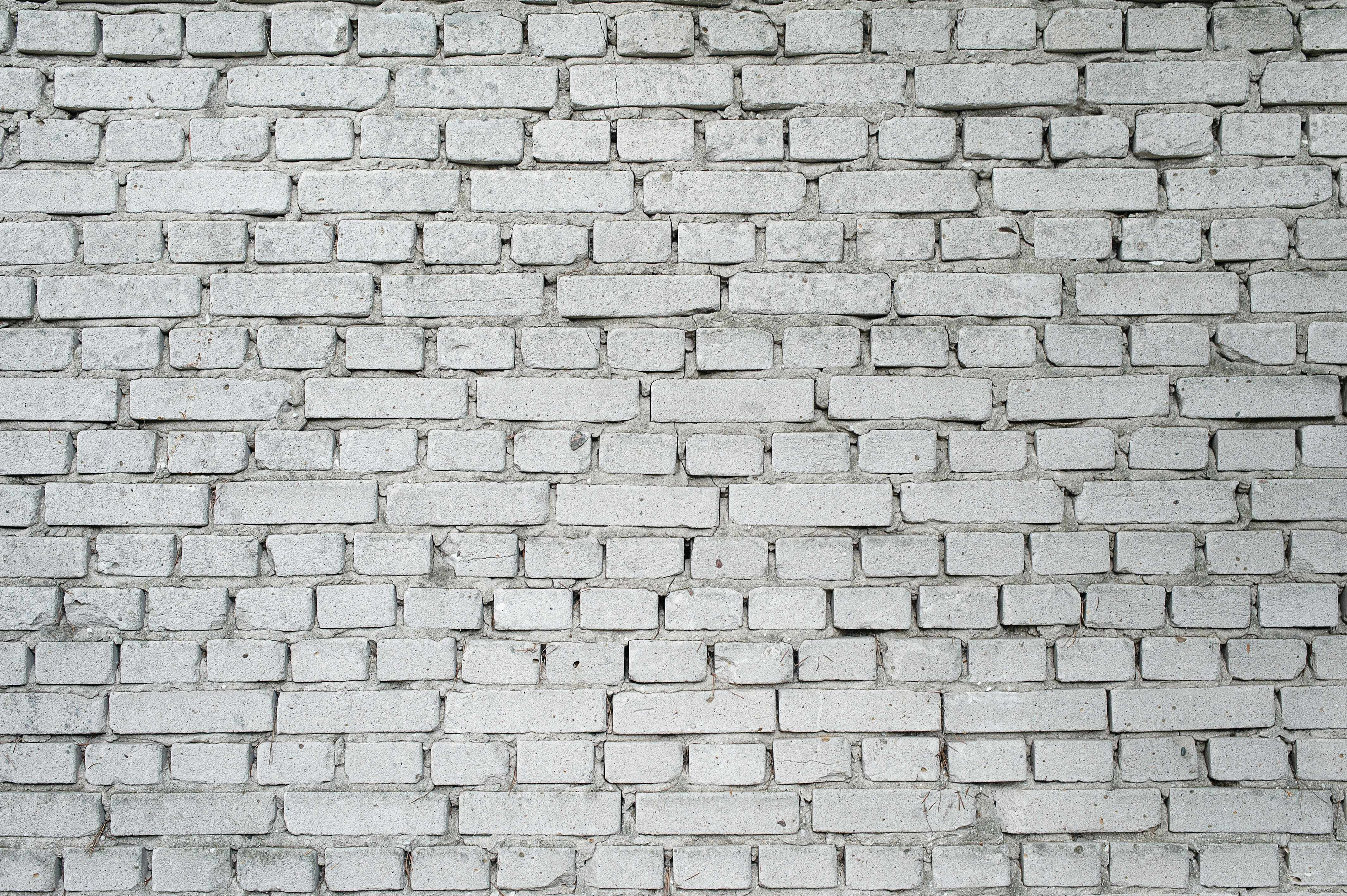 White Brick Wall Background Wallpaper