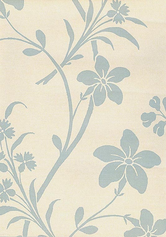 Periwinkle Wallpaper Blue On Cream The Background To This