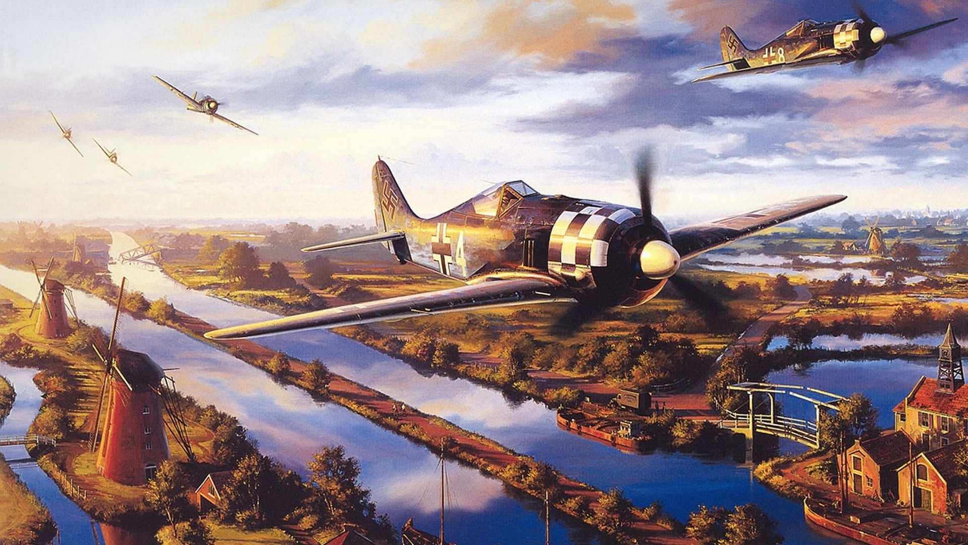 Stunning Military Aircraft HD Wallpaper In Flight