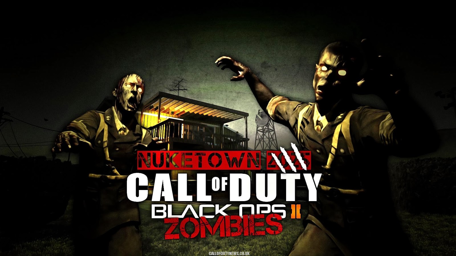 Call Of Duty Bo2 Zombies Wallpaper