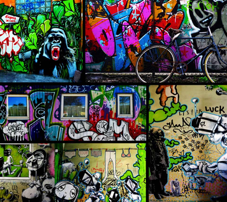 Art Berlin Copenhagen Graffiti Drawing Paint Doodel