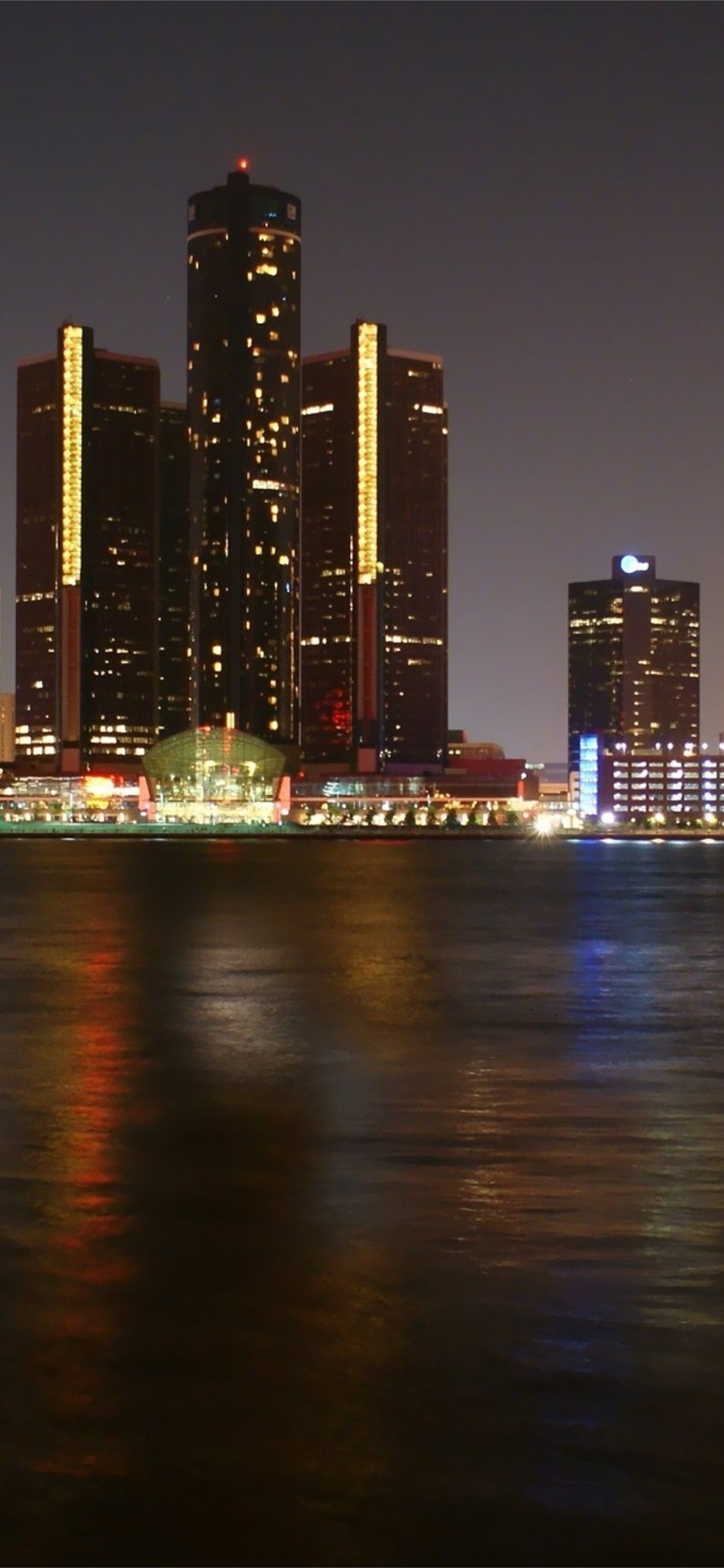 Detroit City iPhone Wallpaper
