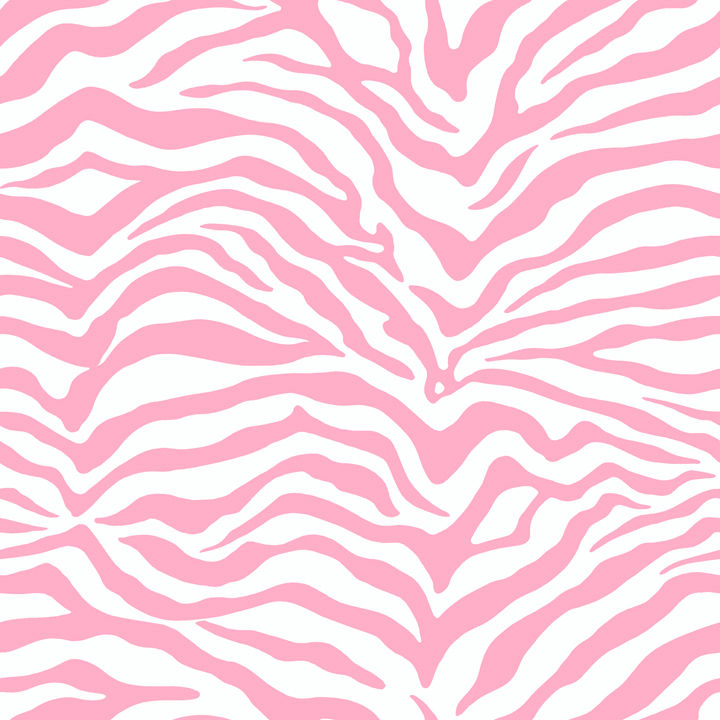 Zebra Print Wallpaper Pink