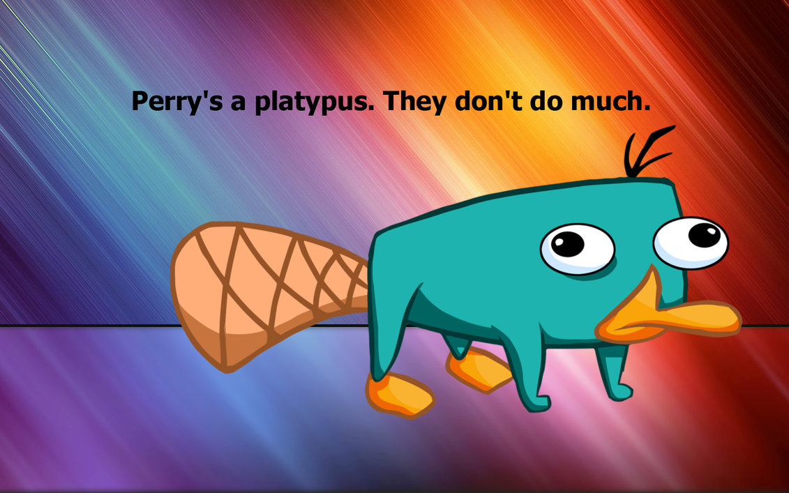 Perry The Platypus By Jayro Jones